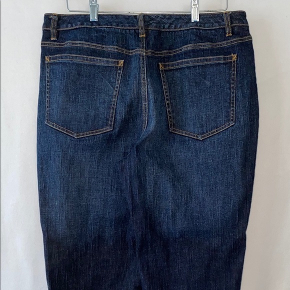 Talbots Size 16 Denim Straight Leg Blue Jeans - Picture 9 of 16